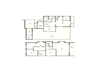 Maison de vacances Thyborøn Plan d'étage 10