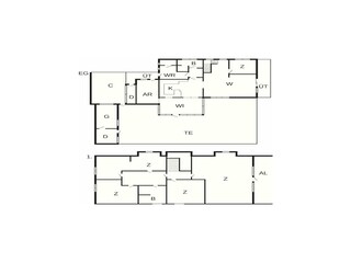 Casa de vacaciones Thyborøn Plano de planta 11