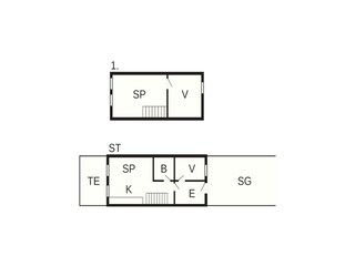 Vakantiehuis Nibe Grondplan 37