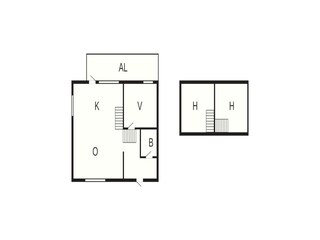 Vakantiehuis Gardsjö Grondplan 32