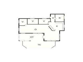 Casa de vacaciones Bording Plano de planta 5