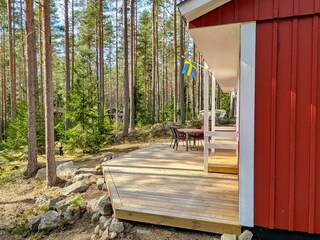 Terrasse vor dem Haus