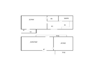 Vakantiehuis Karlskrona Grondplan 44