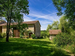 Casa de vacaciones Saint-Martin-de-Gurson Grabación al aire libre 4