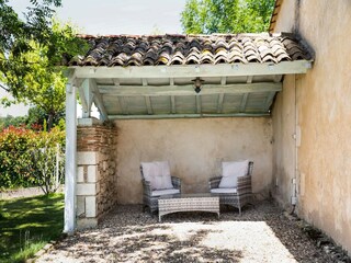 Casa de vacaciones Saint-Martin-de-Gurson Grabación al aire libre 6
