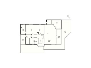 Maison de vacances Asperup Plan d'étage 53