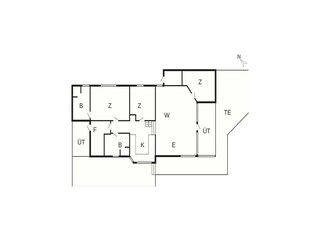 Maison de vacances Asperup Plan d'étage 54