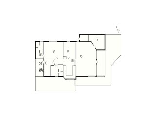 Vakantiehuis Asperup Grondplan 5
