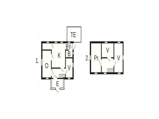 Vakantiehuis Ulricehamn Grondplan 33