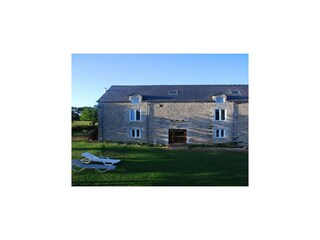 Ferienhaus Tournières Außenaufnahme 2