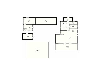 Vakantiehuis Virksund Grondplan 41