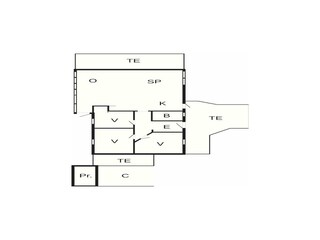 Vakantiehuis Virksund Grondplan 49