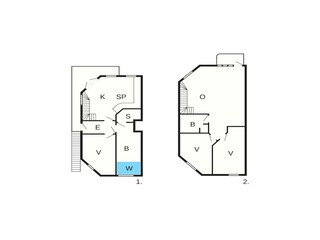 Casa per le vacanze Bogense Pianta del piano 41