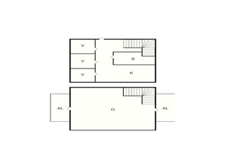 Vakantiehuis Harboøre Grondplan 41