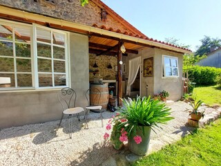Ferienhaus Roussines Außenaufnahme 14
