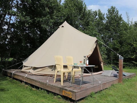 Ferienhaus Glamping-Zelt in Twijzel Naturnah