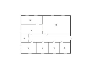 Vakantiehuis Ramvik Grondplan 17