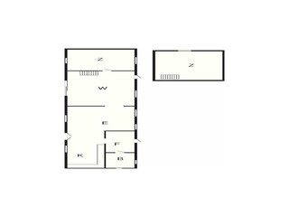 Vakantiehuis Læsø Grondplan 37