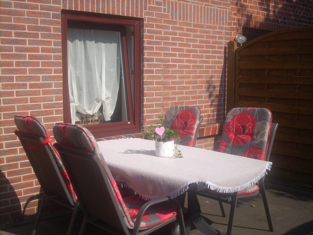 Terrasse im Garten