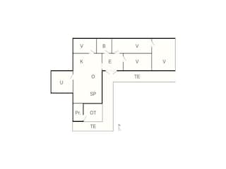 Maison de vacances Thyholm Plan d'étage 12