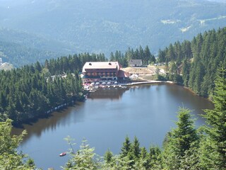 Blick vom Höhenweg auf den Mummelsee