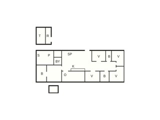 Vakantiehuis Kongsmark Grondplan 35