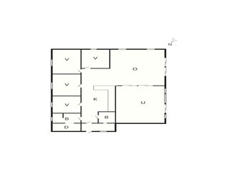 Vakantiehuis Sydals Grondplan 41