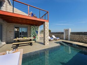 Modern villa in Lachania with private pool