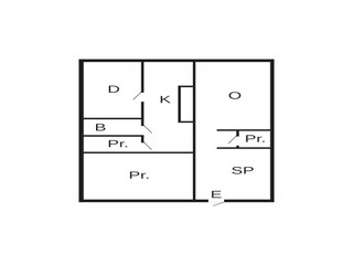 Vakantiehuis Sölvesborg Grondplan 21