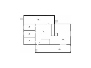 Vakantiehuis Kyrkhult Grondplan 23