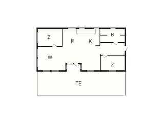 Maison de vacances Højby Plan d'étage 41