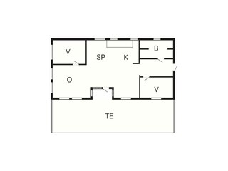 Casa de vacaciones Højby Plano de planta 17