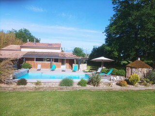 Casa de vacaciones Sauveterre-la-Lemance Grabación al aire libre 2