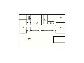 Vakantiehuis Göteborg Grondplan 4