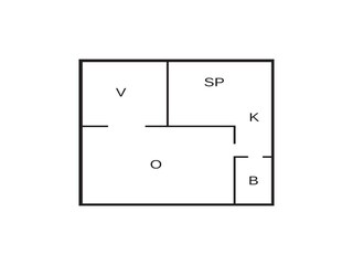 Appartement Vimmerby Grondplan 21