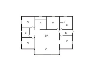 Maison de vacances Hou Plan d'étage 38