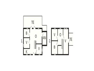 Casa de vacaciones Binderup Strand Plano de planta 5