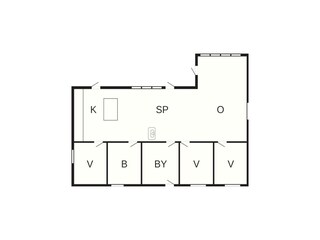 Ferienhaus Thorsminde Grundriss 41