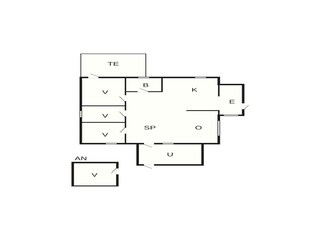 Vakantiehuis Mönsterås Grondplan 28