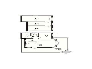 Maison de vacances Sønderballe Plan d'étage 55