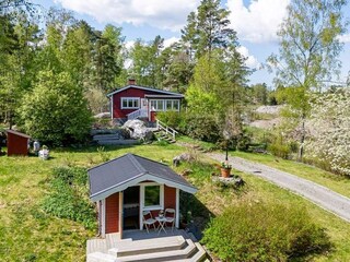 Ferienhaus Laxne Außenaufnahme 7
