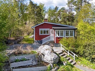 Ferienhaus Laxne Außenaufnahme 5