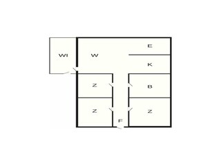 Ferienhaus Klitmøller Grundriss 3