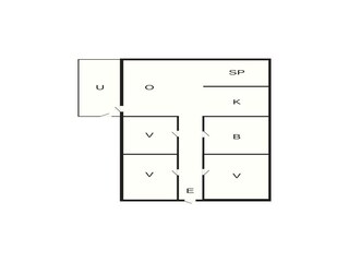 Ferienhaus Klitmøller Grundriss 4