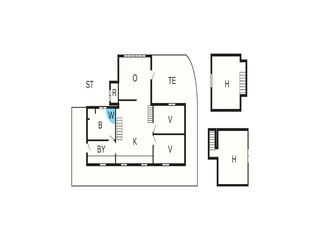 Maison de vacances Erslev Plan d'étage 39