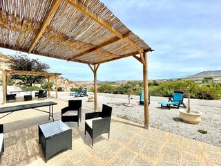 Vivienda en cueva Huéscar Grabación al aire libre 2
