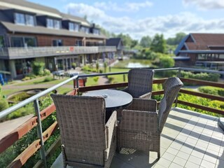 großzügiger Balkon