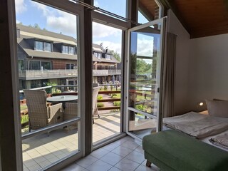 Zugang zum Balkon
