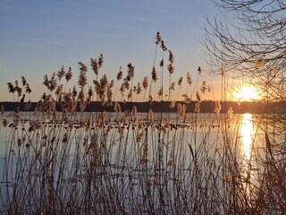 Sonnenuntergang im Winter