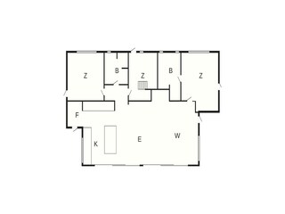 Maison de vacances Aalbæk Plan d'étage 34